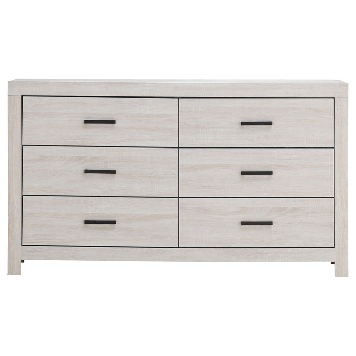 Brantford   Storage Bedroom Set Coastal White