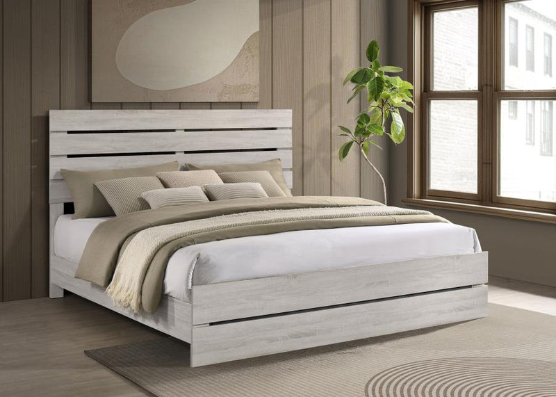 Cama con paneles de madera Brantford