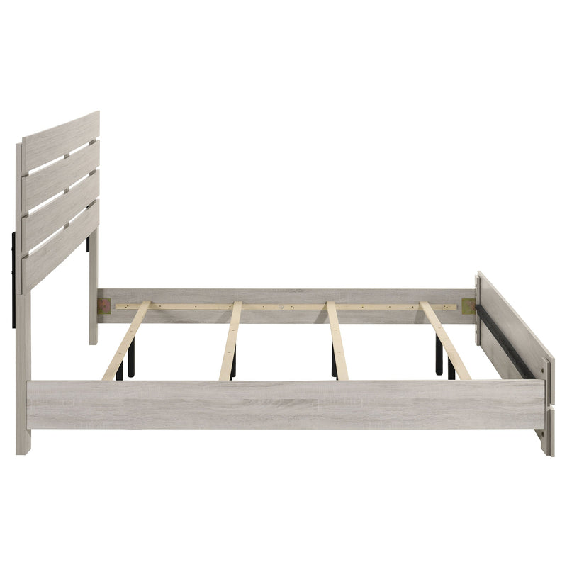 Cama con paneles de madera Brantford