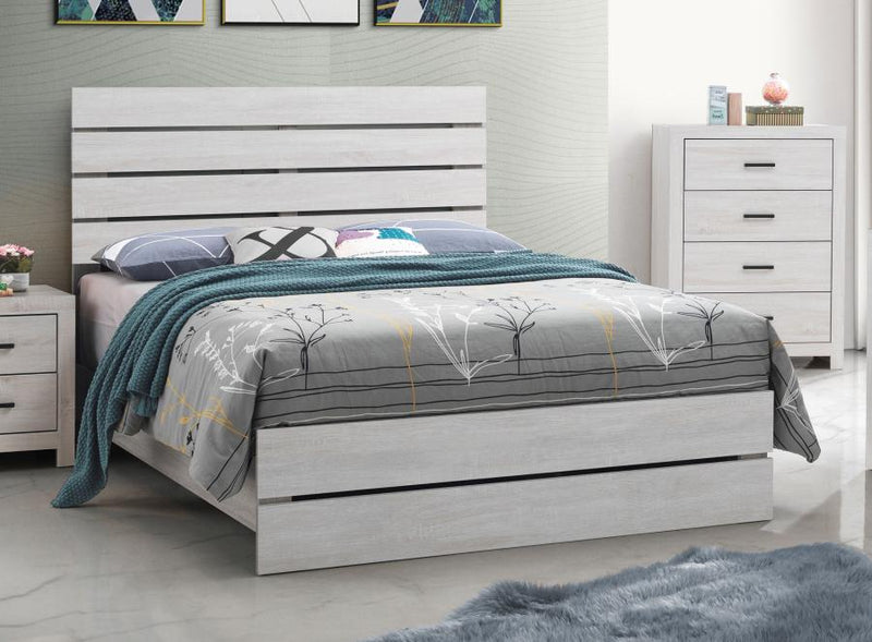 Cama con paneles de madera Brantford