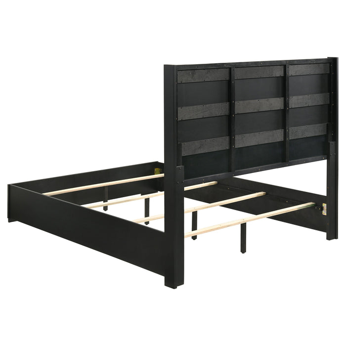 Blacktoft   Panel Bedroom Set Black