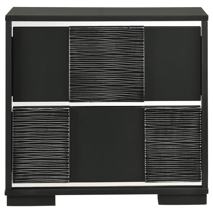 Blacktoft   Panel Bedroom Set Black