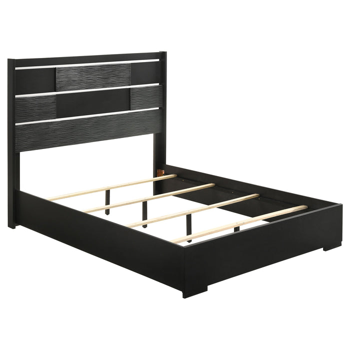 Blacktoft   Panel Bedroom Set Black