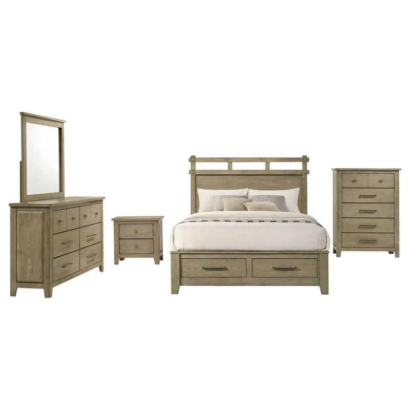 Juego de dormitorio Hazlewood Vineyard Oak