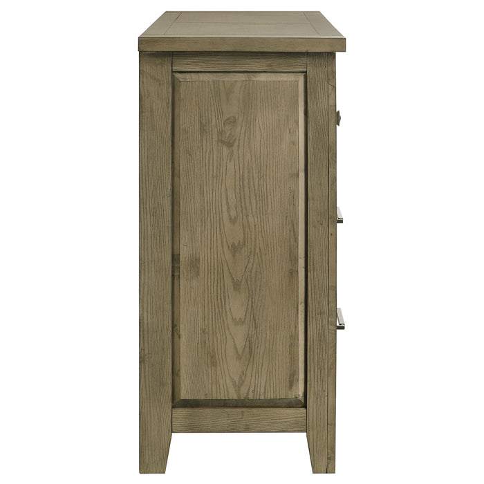 Hazlewood 6-drawer Bedroom Dresser Cabinet Vineyard Oak