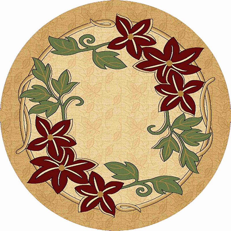 GLAMOUR Design 207 Beige 7x10 (6'6x9'2")"