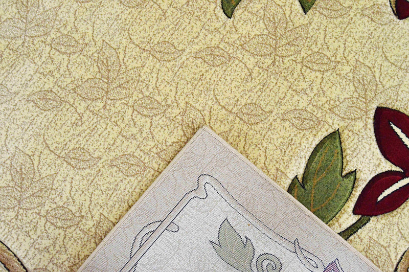 GLAMOUR Design 207 Beige 5x8 (5'2x7'5")"