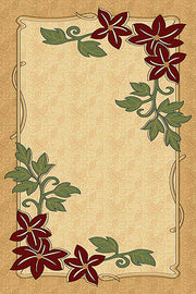 GLAMOUR Design 207 Beige 2x3 (1'6x2'6")"