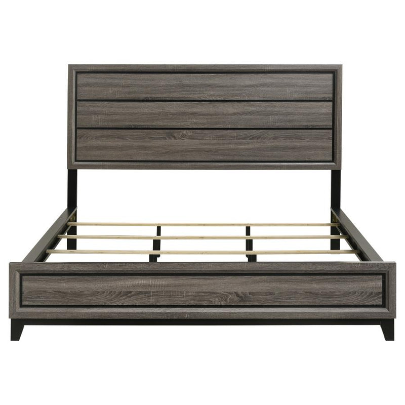 Watson Wood Panel Bed