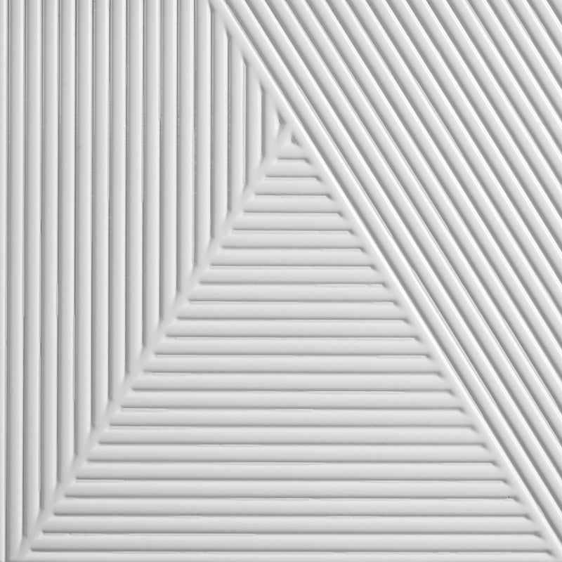 Cassia 2-drawer Nightstand Bedside Table White High Gloss