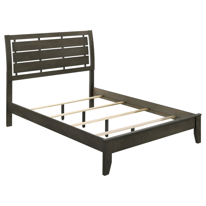 Serenity   Sleigh Bedroom Set Mod Grey