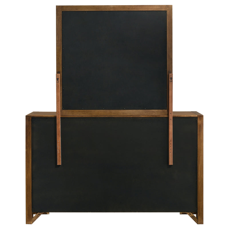 Adderley 8-drawer Bedroom Dresser Cabinet Warm Brown