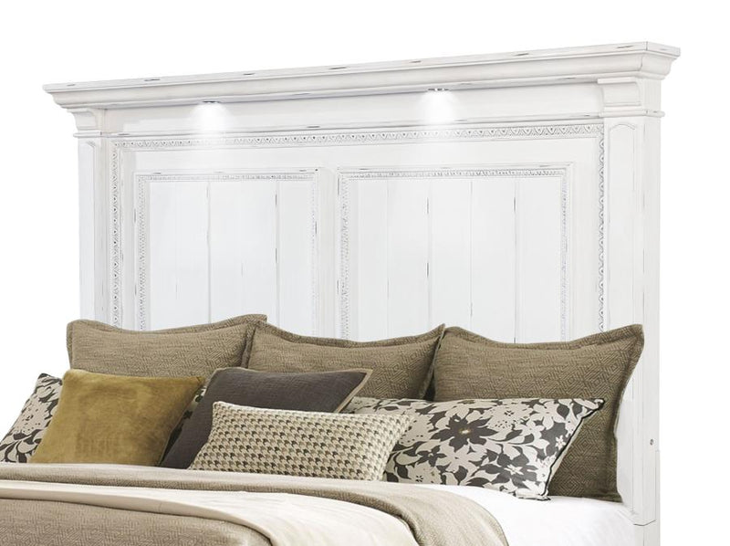 McKinney LED Light Panel Bed