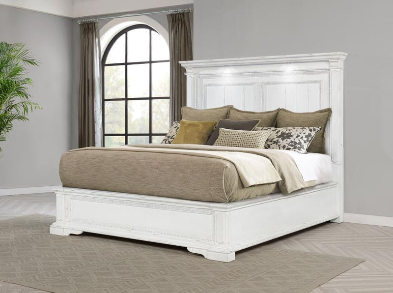 McKinney LED Light Panel Bed