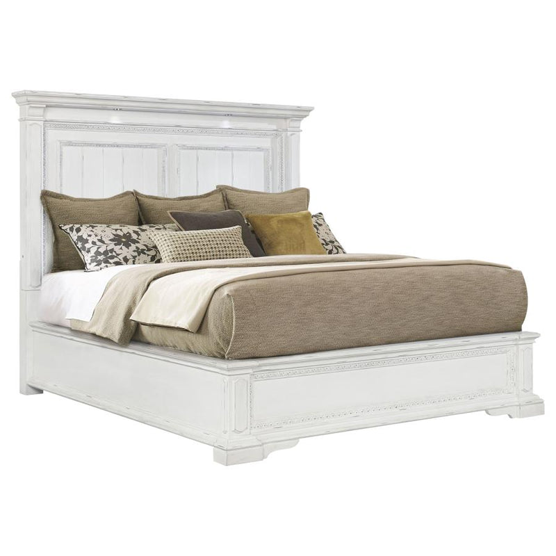 McKinney LED Light Panel Bed