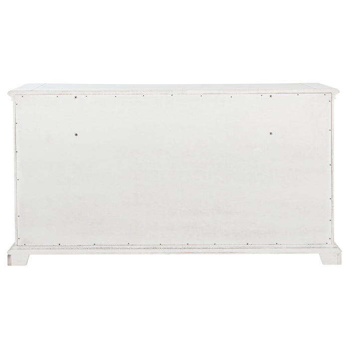 McKinney 6-drawer Bedroom Dresser Cabinet Vintage White