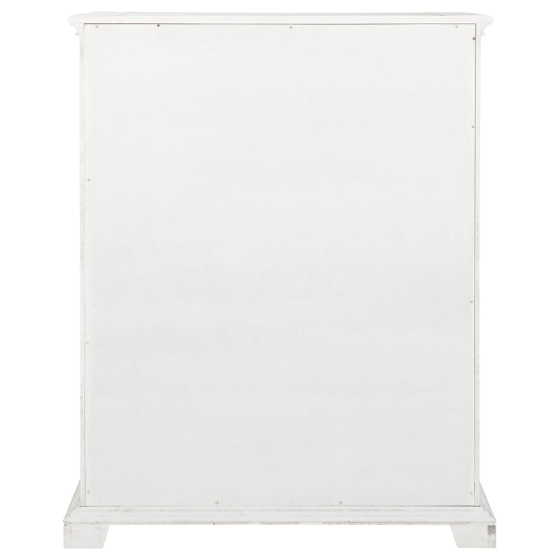 McKinney 5-drawer Bedroom Chest of Drawers Vintage White