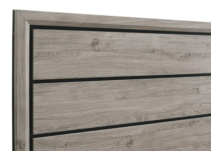 Valen Wood Panel Bed