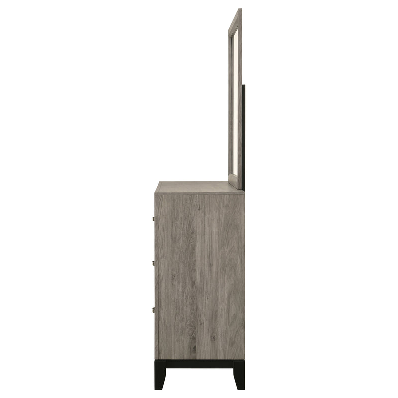 Watson 6-drawer Bedroom Dresser Cabinet Light Taupe