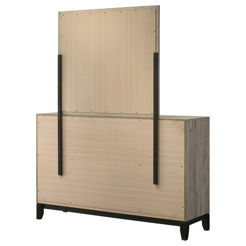 Watson 6-drawer Bedroom Dresser Cabinet Light Taupe