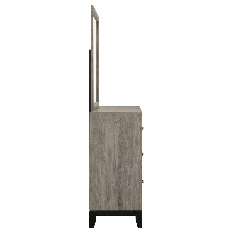 Watson 6-drawer Bedroom Dresser Cabinet Light Taupe