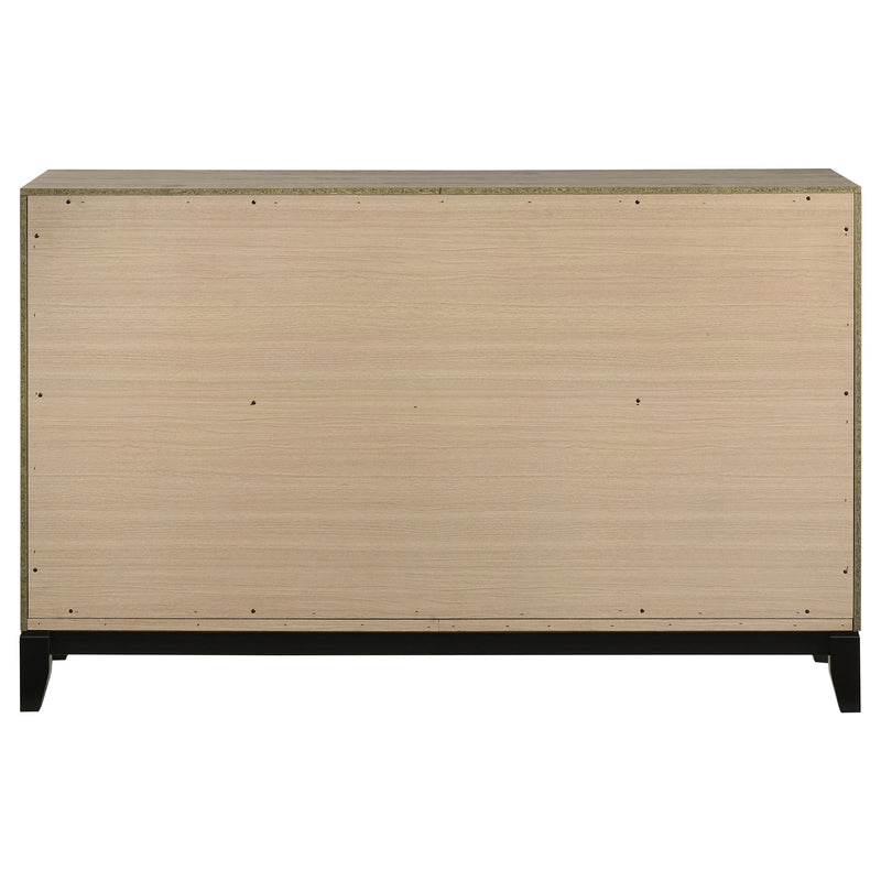 Watson 6-drawer Bedroom Dresser Cabinet Light Taupe