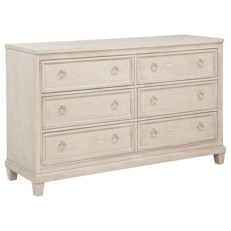 Juego de dormitorio Pembroke roble blanqueado