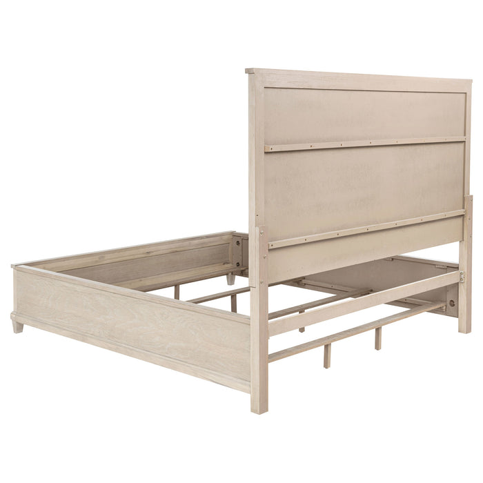 Pembroke 66-inch Panel Bed Washed Oak