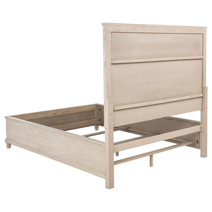 Pembroke 66-inch Panel Bed Washed Oak