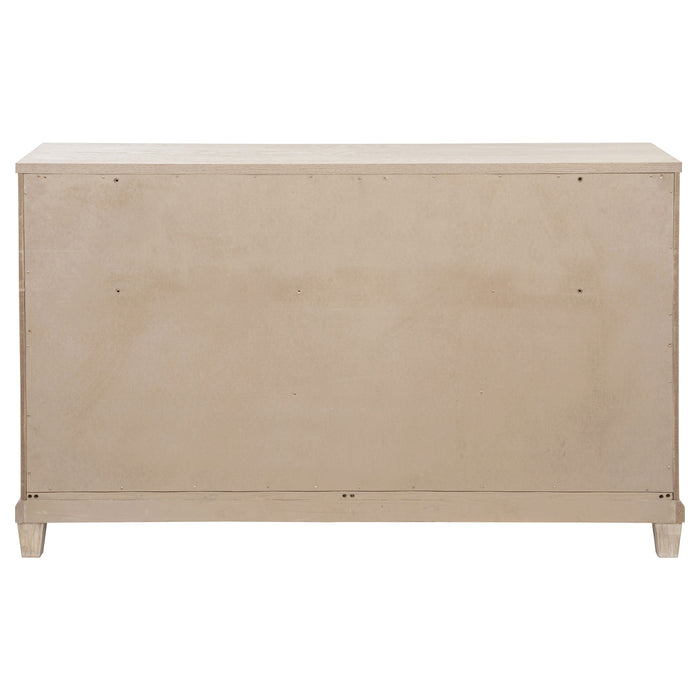 Pembroke 6-drawer Bedroom Dresser Cabinet Washed Oak