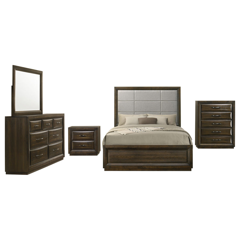 Juego de dormitorio Atlas Roble Oscuro