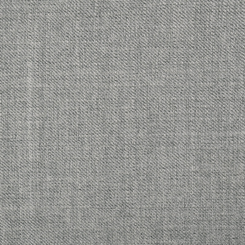 Cama con panel tapizado Atlas de 63 pulgadas, gris y roble oscuro