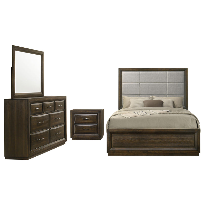 Juego de dormitorio Atlas Roble Oscuro