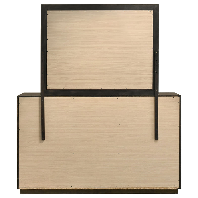 Atlas 7-drawer Bedroom Dresser Cabinet Dark Oak