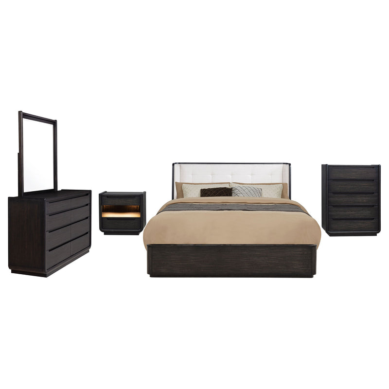 Leandro Bedroom Set Burnished