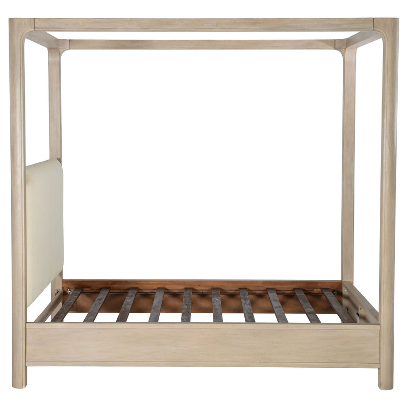 Solano 85-inch Canopy Bed Weathered Mango