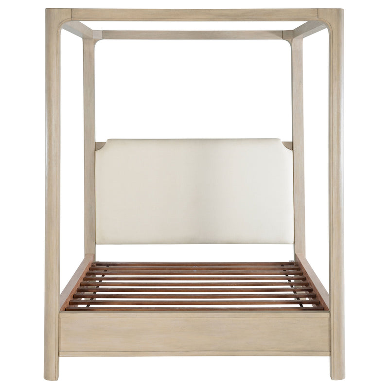 Solano 85-inch Canopy Bed Weathered Mango