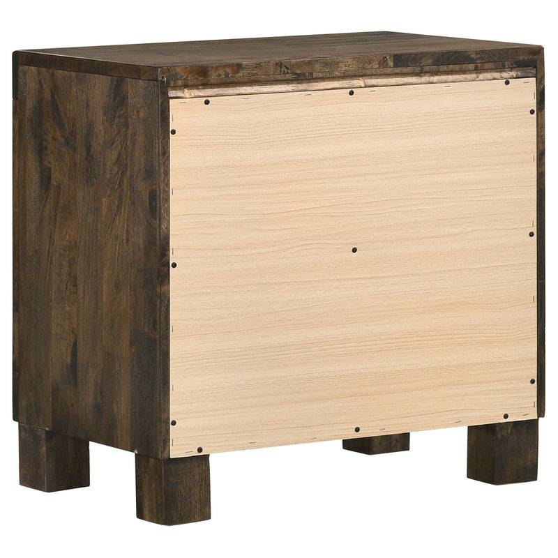 Juego de dormitorio Woodmont marrón dorado rústico