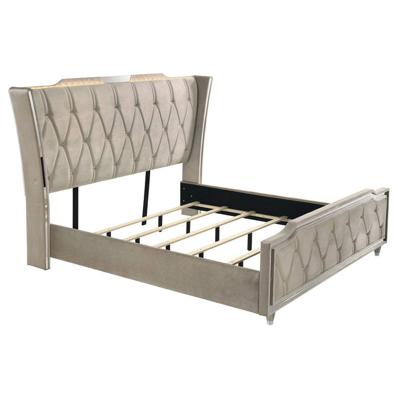 Lorient Bedroom Set Ivory and Camel