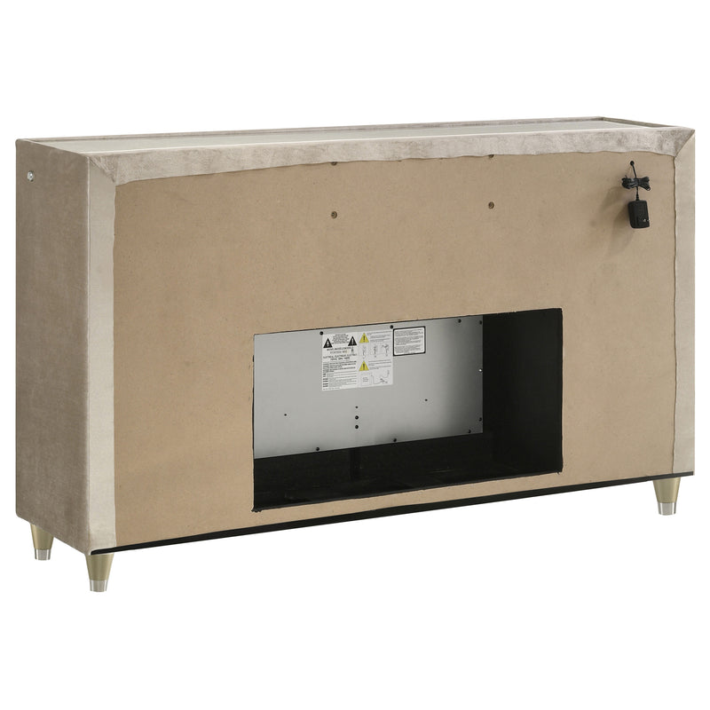 Lorient Bedroom Set Ivory and Camel
