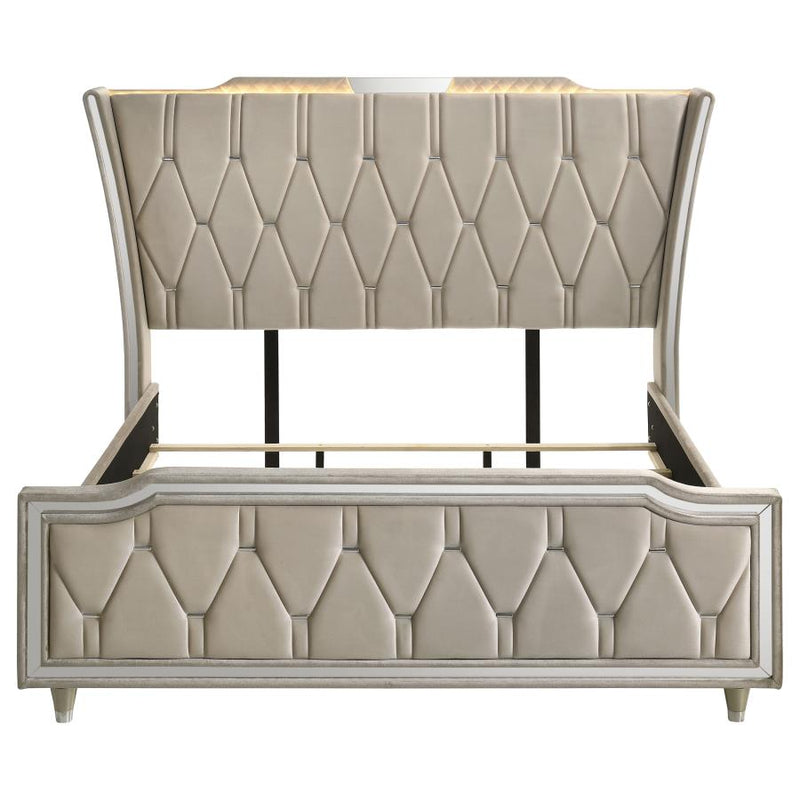 Lorient LED Upholstered Bed