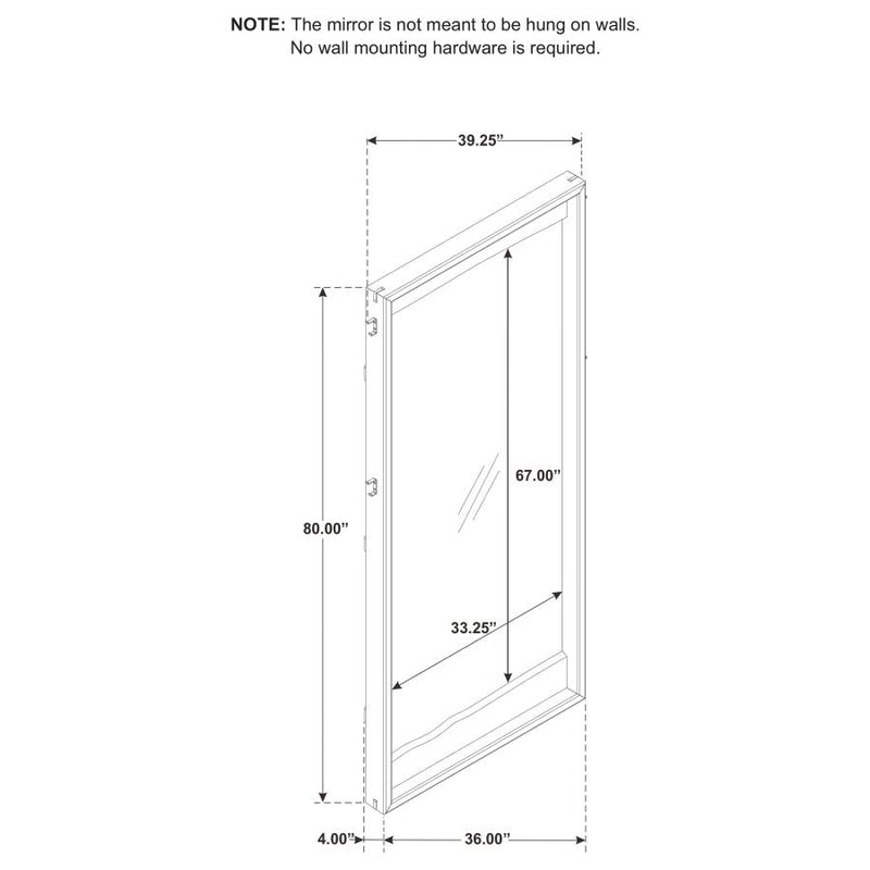 Stillwater -Length Floor Mirror