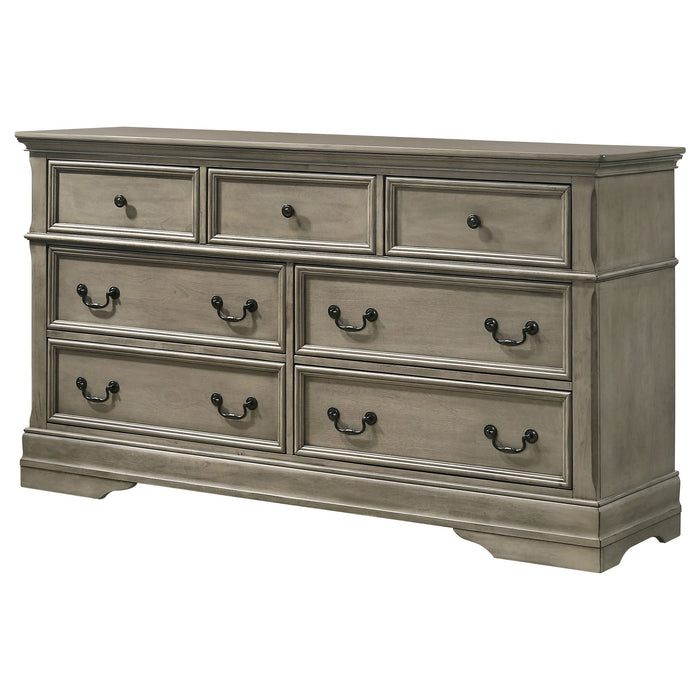 Manchester 7-drawer Dresser Wheat