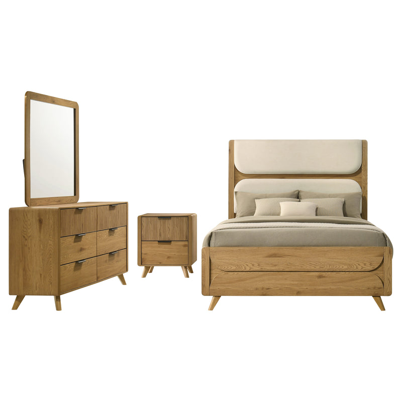 Juego de dormitorio Bennett Roble claro