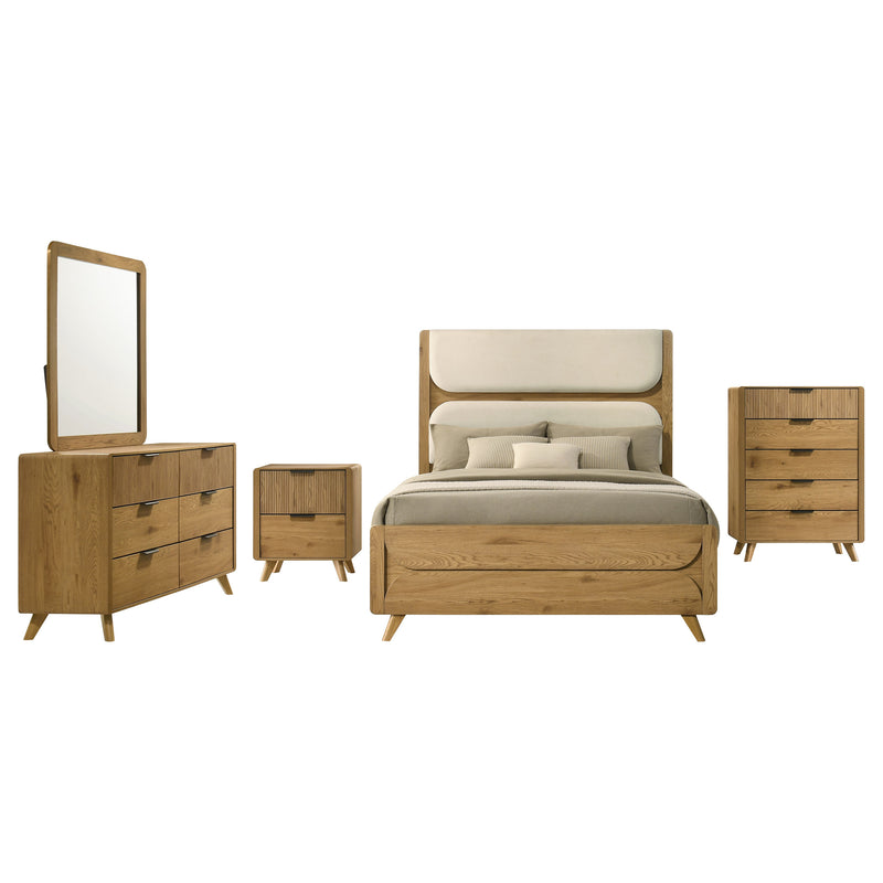 Juego de dormitorio Bennett Roble claro