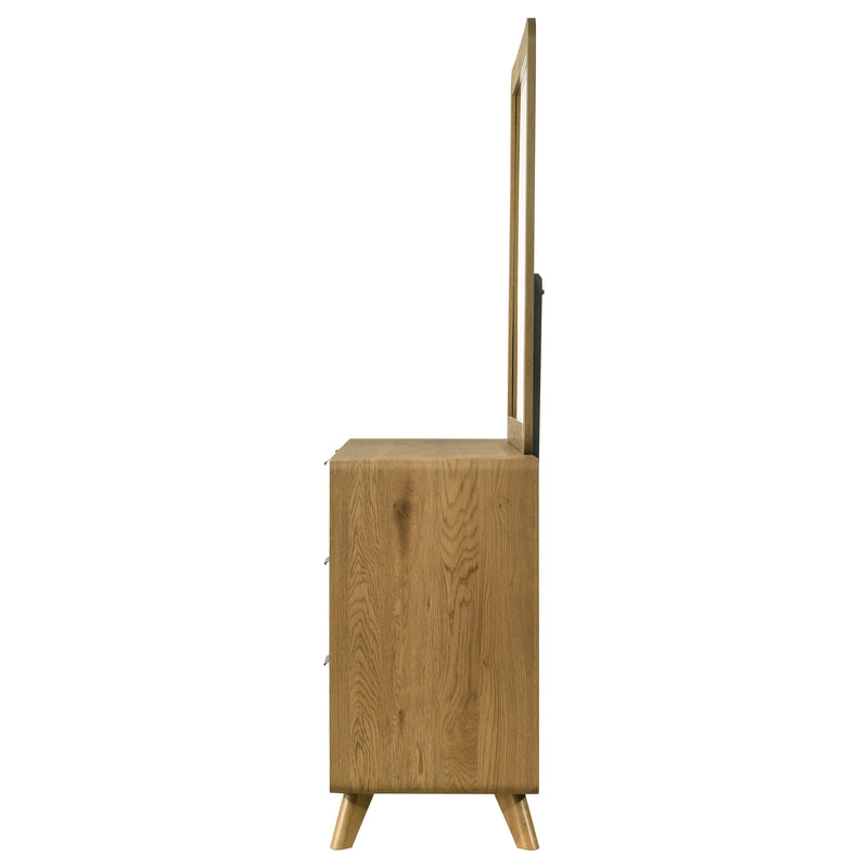Bennett 6-drawer Bedroom Dresser Cabinet Light Oak