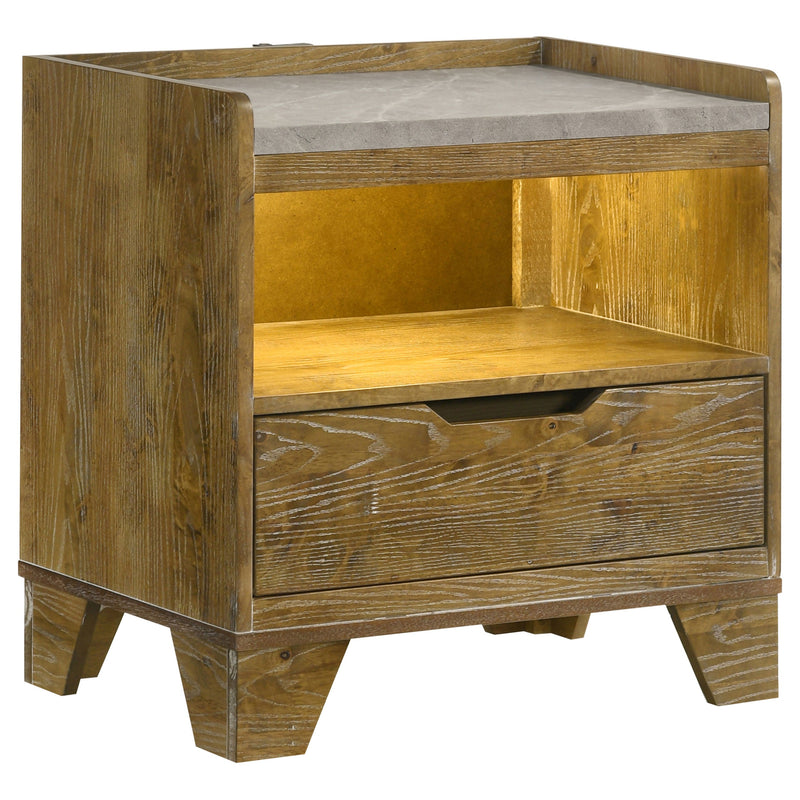 Henderson Bedroom Set Medium Oak
