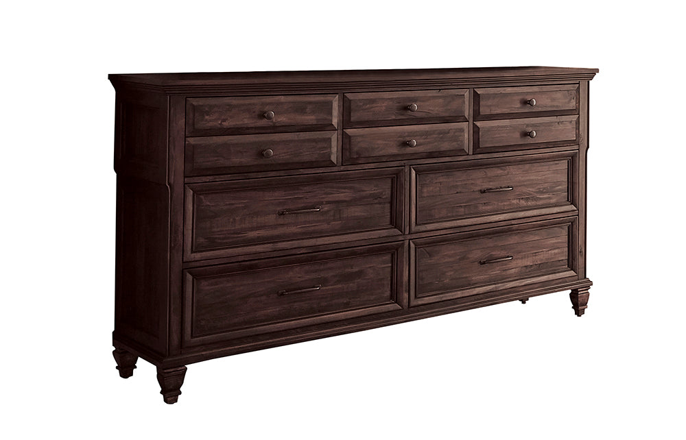 Avenue   Bedroom Set Weathered Burnished Brown