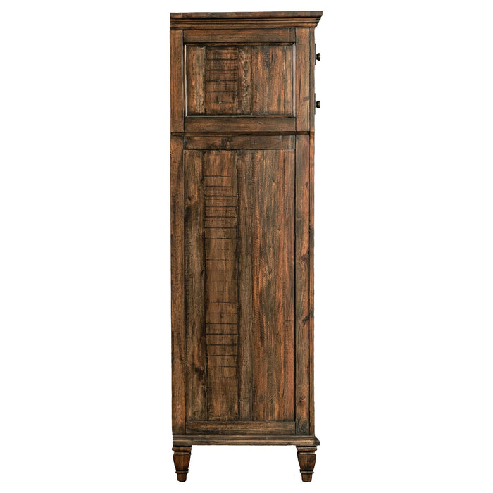 Avenue 8-drawer Chest Weathered Burnished Brown