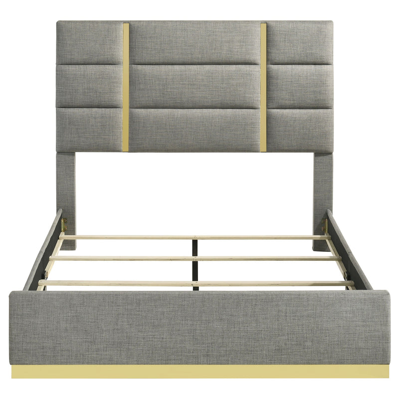 Ines 52-inch Fabric Upholstered Panel Bed